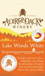 Lake Winds White Shelf Talker